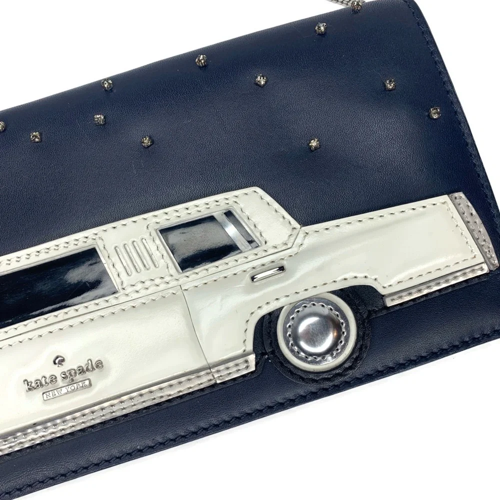 Kate Spade ♠️ Limo Limousine Clutch Wedding Prom Novelty Bag